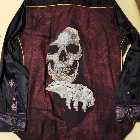 Robert Graham karat perk Gold limited edition shir - Picture 5 of 8